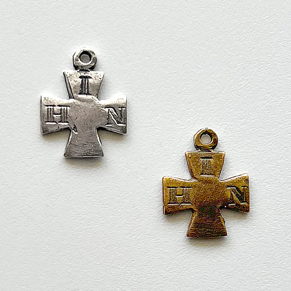 Tiny Templar Cross HIN 5/8" - SSCR1181