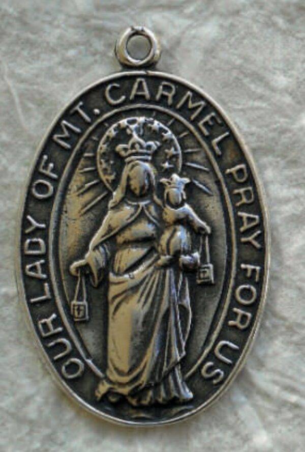 Scapular Medal Our Lady of Mount Carmel 1" - SSME1305