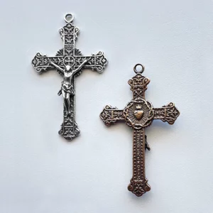 Antique crucifix by sacred art jewelry