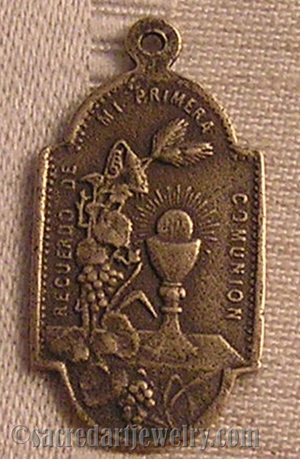 First Communion Medal 1" - SSME031