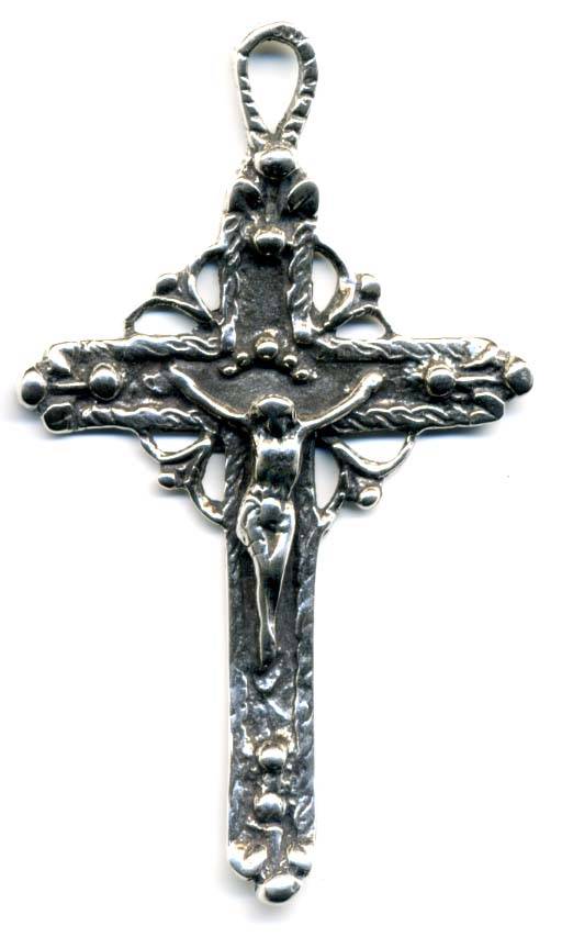 Handmade Crucifix 2 3/4" - Large SSCR1002