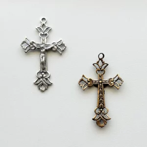 Delicate Crucifix 1 1/2" - SSCR1062