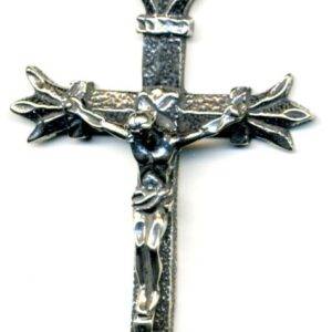 Large Crucifix 2 3/8" - SSCR1112 - Sterling Silver