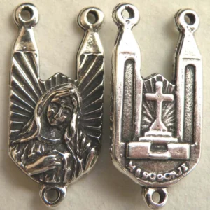 Winged Angel Rosary Center, Connector 3/4" - SSCE1161