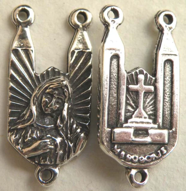 Winged Angel Rosary Center, Connector 3/4" - SSCE1161