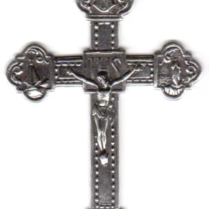 Large Crucifix 2 1/2" - SSCR1166 - Sterling Silver