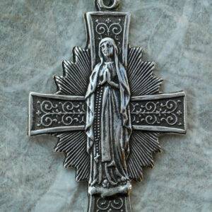 Our Lady of the Rosary Medal 1 3/8" - SSME1284