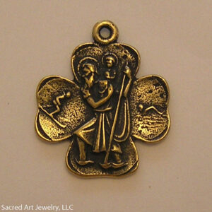 Saint Christopher Medal Meaning 1 1/4" - SSME330-
