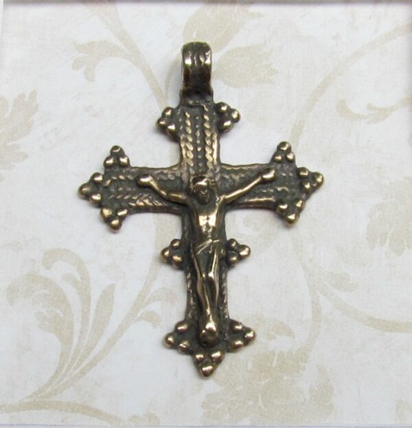 Coptic Crucifix Pendant 1 5/8" - SSCR353