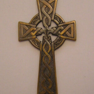 Etched Celtic Cross 1 7/8" - SSCR358