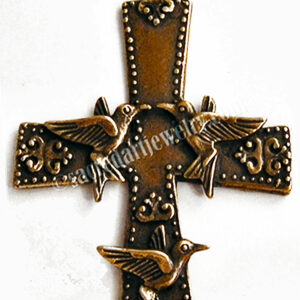 Large Cross and Doves 2 1/2" - Large SSCR377