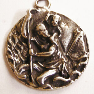 Saint Christopher Medal 1 1/8" - SSME425