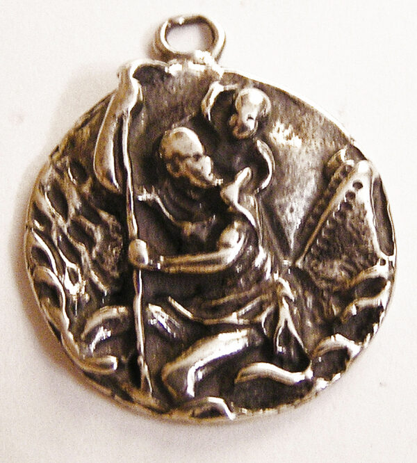 Saint Christopher Medal 1 1/8" - SSME425