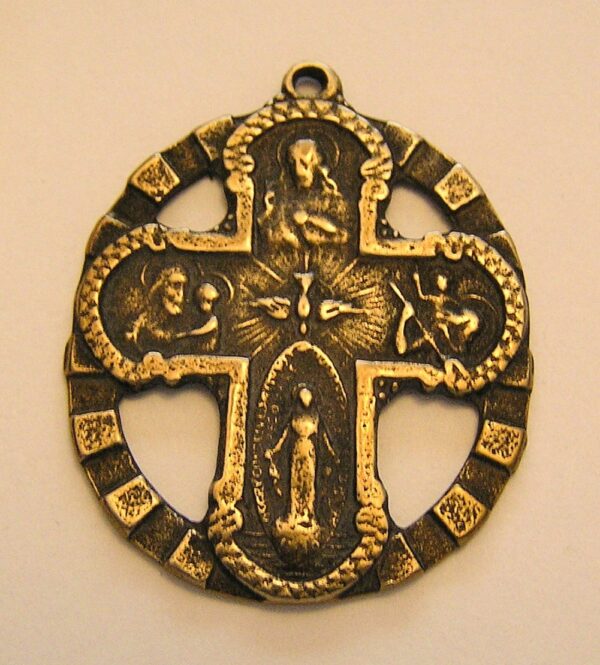 Holy Family Medal 1 7/8" - SSCR446