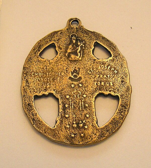 Holy Family Medal 1 7/8" - SSCR446