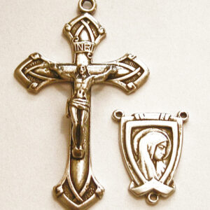 Mens Rosary Parts, Crucifix and Centerpiece 448-482