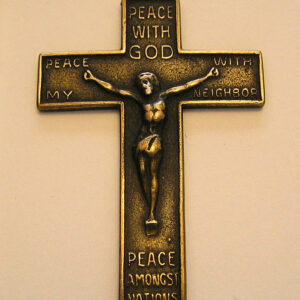 World Peace Crucifix 1 7/8" - SSCR462