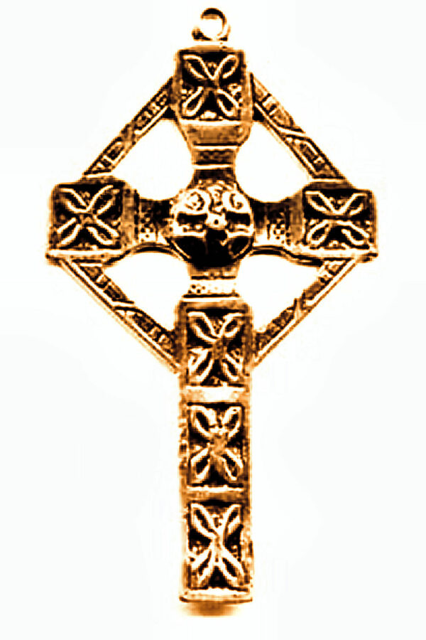 Irish Celtic Cross 2 1/2" - Large SSCR500