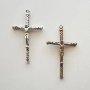 Thin Elegant Crucifix 2 1/8" - Large SSCR549