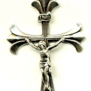 Fleur de Lis Crucifix 2" - SSCR684