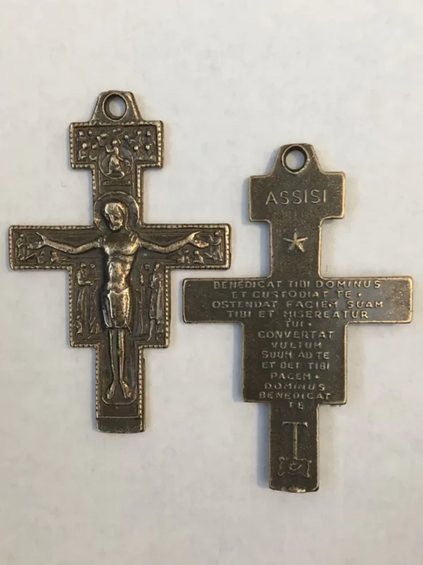 Small San Damiano Crucifix 1 5/8" - SSCR685