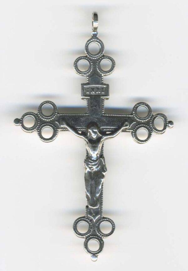 Large Trinity Pectoral Crucifix 3" - SSCR780