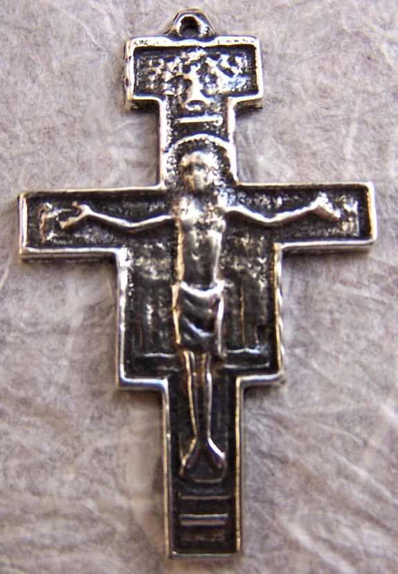 San Damiano Crucifix 1 5/8" - SSCR789