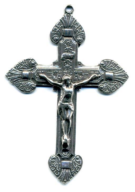 Elegant Old Crucifix 2 1/4" - Large SSCR946