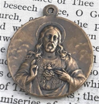 Sacred Heart Medal 1" - SSME034