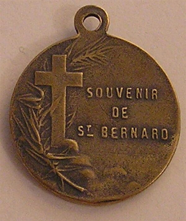 St Bernard Medal 1 1/8" - SSME1049