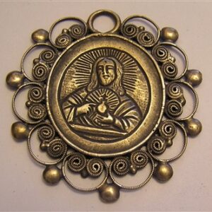 Sacred Heart of Jesus Medal 2" - SSME1059